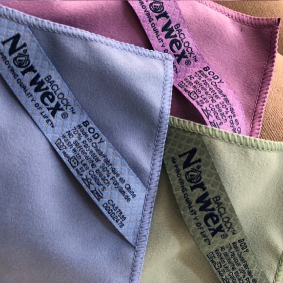 SALE 2 for $26 / 3 for $33 - Norwex BACLOCK Body Cloths Set of 3, Size 8"x8" - Picture 8 of 8